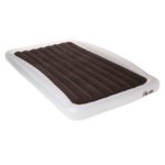 The Shrunks Sleepover Travel Bed Portable Inflatable Air Mattress Bed for Familes for Travel or Home Use, White, Twin Size 78 by 43 inches