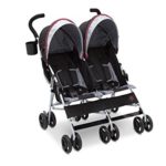 J is for Jeep Brand Scout Double Stroller, Lunar Burgundy