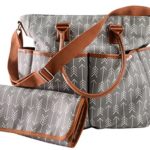 Diaper Bag by Danha – Plus Matching Baby Changing Pad –