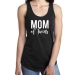Mom of Twins Racerback Tank