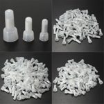 Lucksender 200pcs Closed End Crimp 22-16 16-14 12-10 AWG Wire Connector Terminal