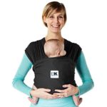 Baby K’tan Breeze Baby Carrier, Black, Medium