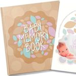Baby Memory Book And Keepsake For Baby’s First Year – A Scrapbook / Photo Album / Journal For Both Boy And Girl – White Pages