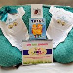 Twin Gift Set – Waterproof Twin Z Pillow + 1 Teal Cover + Travel bag + Twin Scheduler + Twin Baby Card