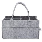 The Good Baby Diaper Caddy – Nursery Storage Bin and Car Organizer for Diapers and Baby Wipes