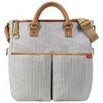 Skip Hop Duo Special Edition Carry All Travel Diaper Bag Tote with Multipockets, One Size, French Stripe