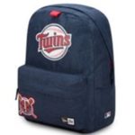 New Era Minnesota Twins Heritage Patch Stadium Pack Backpack MLB Navy 11316972