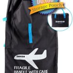 Zohzo Drawstring Stroller Travel Bag (Black)