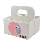 Nursery Organizer Caddy with Handle 11″x9.8″x6.3″ ANG Collapsible Storage Caddy for Baby (Sheep)