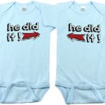 Twin Baby Boys Bodysuits, Includes 2 Bodysuits