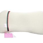 Nestraw Butterfly Baby Pillow – Preventing Flat Head for Newborn and Infant,Made of Cotton and Polyester Fibre,Hand or Machine Washable,Breathable,Height Adjustable,0-12months (beige)