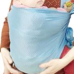 Vlokup Baby Wrap Sling Carrier for Newborn, Infant, Toddler, Child | Breathable Lightweight Stretch Mesh Water Sling | Nice for Summer, Pool, Beach, Swimming | Perfect Shower Gift Lakeblue