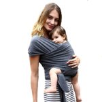 Soft Baby Wrap – Baby Carrier – Baby Sling – Nursing Cover – Comfortable Ring Sling for Newborn Infant Best Baby Shower Gift