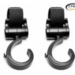 Multipurpose Stroller Hook 2 Pack by Youkwer -Hang Diaper,Shopping Bags,Toys-Fit Pram, Double Stroller, Wheelchair