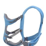 Street Tribe Baby Sling 3-24 Months Breathable Multifunctional Front Facing Baby Carrier Infant Comfortable Sling Backpack Pouch Wrap Baby Kangaroo Big Size For All Season(Light blue)