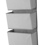 Delta Children 4 Pocket Over The Door Hanging Organizer, Dove Grey