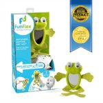 Fun Flex Award Winning 3 Piece Infant Frog Mirror Activity Set: Can Be Used with Baby Stroller, Carrier, High Chair, Crib, or Car Seat