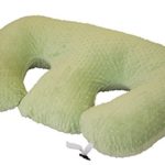 Twin Z Pillow + Light Green Cover + Free Travel Bag