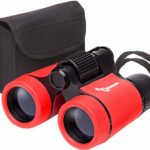 Toy Binoculars for Kids and Toddlers | Christmas or Birthday STEM Gift for Baby Boys Girls and Twins | Great for Party Pretend Play Outdoors and Travel Trips | Best for 3 to 6 yr | Small and Compact