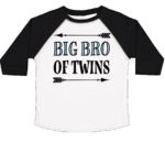 inktastic Big Bro of Twins Brother Gift Toddler T-Shirt