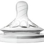 Philips Avent Natural Baby Bottle Nipple, Slow Flow Nipple 1M+, 2pk, SCF652/23