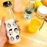 [Free Shipping] 450ML Korea Stationery Plastic Unbreakable Liberalism Soda Bottles // Botellas de refresco liberalismo irrompible 450ml Corea del escritorio de plástico