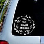 Decals Tiny Humans on board Car vinyl Baby on board sticker Twins on board Kids on board Popular car