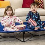 Regalo My Cot Portable Toddler Bed, Includes Fitted Sheet and Travel Case, Royal Blue