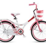 Royalbaby Jenny Girl’s Bike, 20 inch Wheels, White/Pink