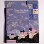 [Obsolete] cute ? Sanrio Little Twin Stars (Kiki & Lara) / Starry Night Letter Set (stationery, envelopes and seal sheet)
