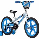 Mongoose Stun Boy’s Freestyle BMX Bike with Training Wheels, 18″ Wheels