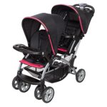 Baby Trend Sit n Stand Double Stroller, Optic Pink