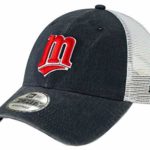 New Era 2019 MLB Minnesota Twins Baseball Cap Hat 1987 Cooperstown Truck Mesh Navy/White