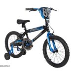Dynacraft Boys Nitrous Bike, Black/Blue, 18″, Black/Blue