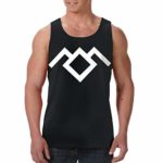 Men’s Classic Jersey Tank Top, Twin Peaks Owl Cave Symbol