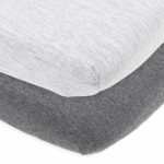 Cuddly Cubs Mini Crib Sheets | Fitted Playard Sheets for Graco Pack n Play Mattress, Joovy, 4Moms, Chicco Lullaby and Other Playpen Portable Travel Cribs and Play Yards
