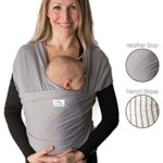 Baby Wrap Carrier, Easy to Put On-Sling, Swaddle Close Comfort – Adjustable Breastfeeding Cover – Lightweight Sling Baby Carrier for Infant – Soft, Comfortable & Breathable