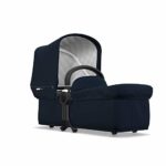 Bugaboo Donkey2 Classic Collection Bassinet, Dark Navy – Designer Fabrics for your Bassinet! Complete Your Double Stroller for Infant Twins!
