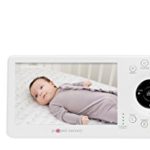 4.3″ LCD Baby Monitor System w/Two Digital Zoom Cameras – Features Audio, Video and Built-in Monitor Stand, 800 ft Range, Infrared Night Vision and Temperature, Motion and Sound Detection Alerts