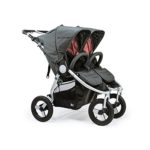 Bumbleride 2018 Indie Twin Stroller, color = Dawn Grey Coral