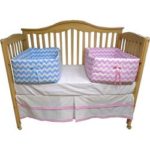 Babydoll Bedding Twin Sleeping Solution, Blue and Pink