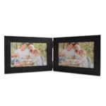 Giftgarden Hinged Picture Frame 3.5×5 Double Photo Frames Horizontal Display 5×3.5 Inch Photograph