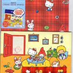 Sanrio Character mix SR Window Open Letter Set Hello Kitty, My Melody, Little Twin Stars [Made in Japan]