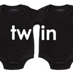 Nursery Decals and More Gender Neutral Baby Bodysuits for Twin, Includes 2 Bodysuits, 0-3 Month TW in