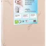 Moonlight Slumber Mini Crib Mattress 5″ Dual Firmness: Baby Bluebird Waterproof Portable Crib & Toddler Bed Mattress : Cool Gel Memory Foam + Removable Plush Cotton Cover. Hand Made in USA (38x24x5)