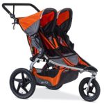 BOB Revolution Flex Duallie 2.0 Jogging Stroller – Up to 100 pounds – UPF 50+ Canopy – Adjustable Handlebar, Canyon