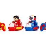 Jada Ryan’s World Bumper Cars Twin Pack Full Function Rc, Combo Panda & Ryan