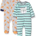 Simple Joys by Carter’s Baby Boys’ 2-Pack Fleece Footed Sleep and Play