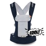 Beco Gemini Baby Carrier – Cool Mesh Navy, Sleek and Simple 5-in-1 All Position Backpack Style Sling for Holding Babies, Infants and Child from 7-35 lbs Certified Ergonomic