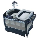 Graco Pack ‘n Play Nearby Napper Playard | Includes Portable Napper, Full-Size Infant Bassinet, and Diaper Changer, Tessa